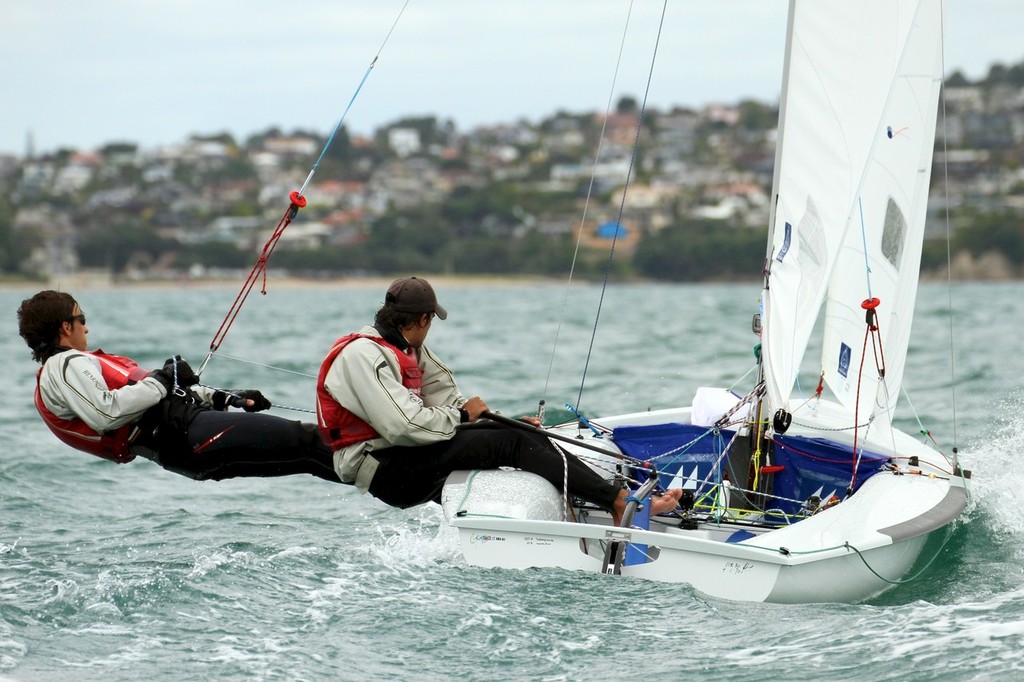 2012 - 470 Junior Worlds Day 2 &copy; Richard Gladwell www.photosport.co.nz